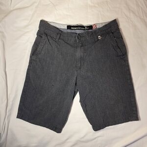 Modern Amusement Chino Shorts | Size 30 | Charcoal Gray | 100% Cotton